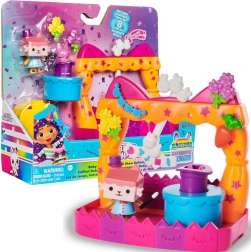 La casa delle bambole di Gabby – balcone e talent show con la mini‑figura Tekturzátko e accessori