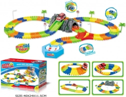 Pista variabile con tunnel 144 pezzi