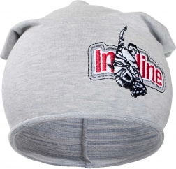 Cappellino autunnale per bambini New Baby In-line grigio