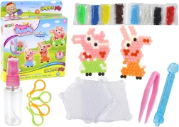 Perline ad acqua DIY – set da 8 colori con motivi di maialini