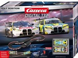 Pista Carrera Digital 132 Pole Position 5,7 m con auto BMW M4 GT3