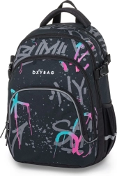 Zaino per studenti OXY Scooler Graffiti Pink