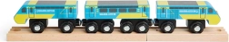 Bigjigs Rail treno in legno Intercity 125