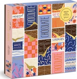 Galison puzzle quadrato nel bar di cioccolato 500 pezzi