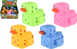 Papera da bagno in gomma pixel 8 × 10 cm, set di 4 colori