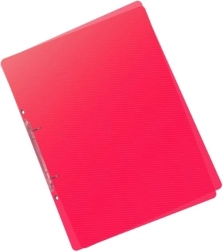 Raccoglitore A5 PP con 2 anelli Lines rosso