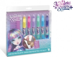 Nebulous Stars penne luccicanti per capelli – set per acconciature creative