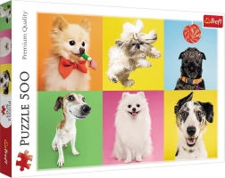 Puzzle Collage di Cani 500 pezzi - Trefl