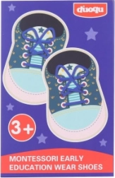 Scarpine di legno da infilare per bambini