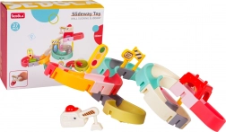 Scivolo da bagno da corsa con ventose, 37 pezzi