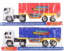 Camion di plastica con rimorchio a retrocarica