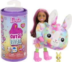 barbie cutie reveal chelsea sogni a colori – sorpresa con animaletto e cambio di colore