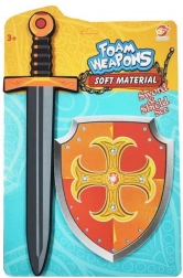 Set in schiuma – spada e scudo