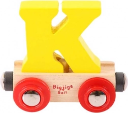 Vagone Bigjigs Rail lettera K