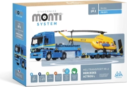 SEVA Monti System Helitransport MI-2 Mercedes Actros L set di costruzione