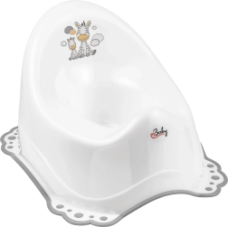 Maltex vasino con antiscivolo Zebra – bianco/grigio
