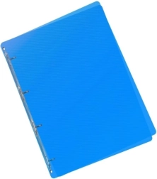 Raccoglitore blu A5 con meccanismo ad anelli