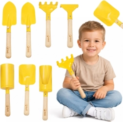 Set di attrezzi da giardinaggio in metallo per bambini Classic World Edu - 8 pezzi