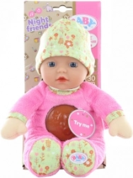 Baby born per neonati bambola luminosa per culla 30 cm