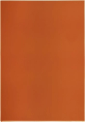 Busta trasparente A4 a L in PVC, rossa, 140 micron