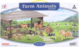 Set di animali domestici della fattoria