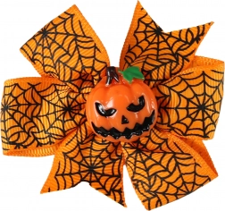 Fermaglio per capelli Zucca Arancione