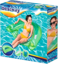 Poltrona gonfiabile per l’acqua BESTWAY, verde – Rosso