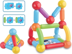 Costruzioni magnetiche da 50 pezzi