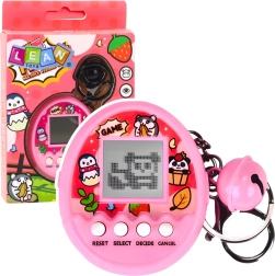 Portachiavi Tamagotchi Pet Egg rosa – gioco elettronico per bambini