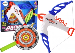 Arco con Bersaglio e Frecce in Schiuma con Ventosa, 6 Pezzi