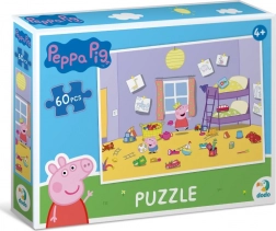 Puzzle Peppa Pig – giochi in cameretta, 60 pezzi