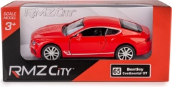 modello d'auto in metallo RMZ City Bentley Continental GT 1:39 rosso