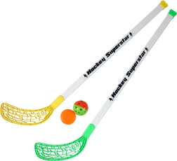 Mazze da floorball con palline