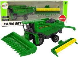 Mietitrebbia verde con unità aggiuntiva – giocattolo per bambini