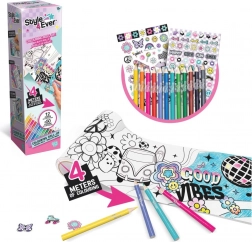 Style4Ever libro da colorare a rotolo