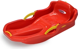 Bob Snow Play Comfort 80 cm rosso con freni manuali