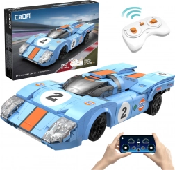 Set di costruzione CaDA RC auto da corsa AZURE STORM 1:20, 266 pezzi, Dual Mode