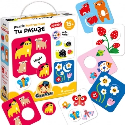 Puzzle a contrasto CzuCzu Tu Pasuje