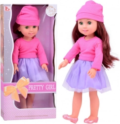 Bambola di moda elegante con accessori realistici