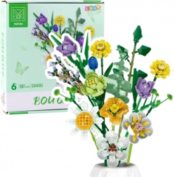 Set di costruzioni creativo – bouquet floreale decorativo 997 pezzi