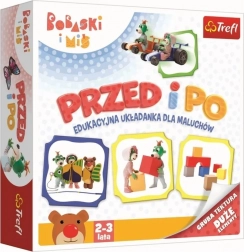 Prima e dopo – puzzle educativo BOBASKI I MIŚ