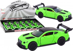 Auto sportivo 1:32 con volano, verde opaco