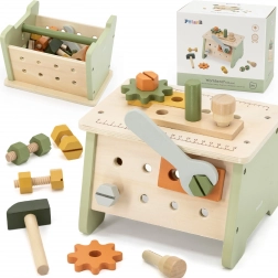 Viga PolarB mini officina 2in1 set di attrezzi in legno