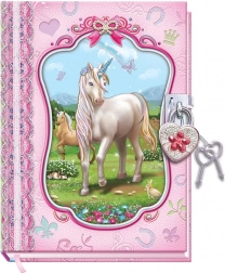 Diario con unicorni di Walt Disney con lucchetto