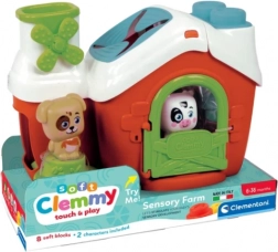 Clemmy fattoria sensoriale – sorter cagnolino e mucca CLEMENTONI