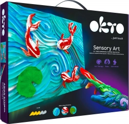 Set artistico OKTO SENSOTY ART Carpe koi 30 × 40 cm