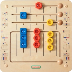 Masterkidz pannello educativo da parete con diamanti