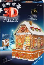 Ravensburger Puzzle 3D Casa di Pan di Zenzero 216 pezzi