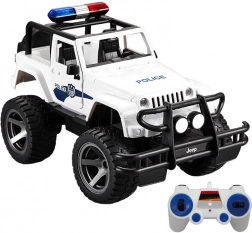 Auto della polizia Jeep con telecomando 1:12 Double Eagle