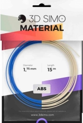 filamento termocromico pro per penne e stampanti 3D – cambia colore da blu a bianco, 1,75 mm, 15 m